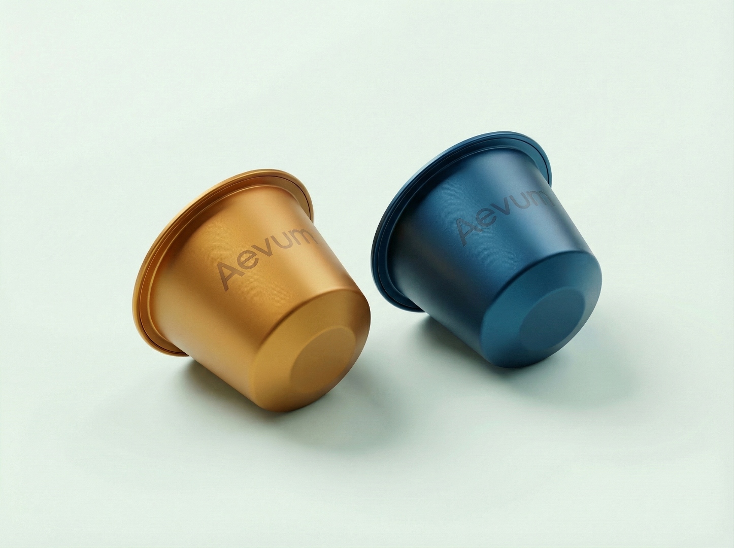 Aevum gold and blue supplement pods